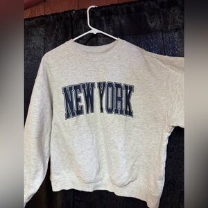 Gray New York Women's Sweater